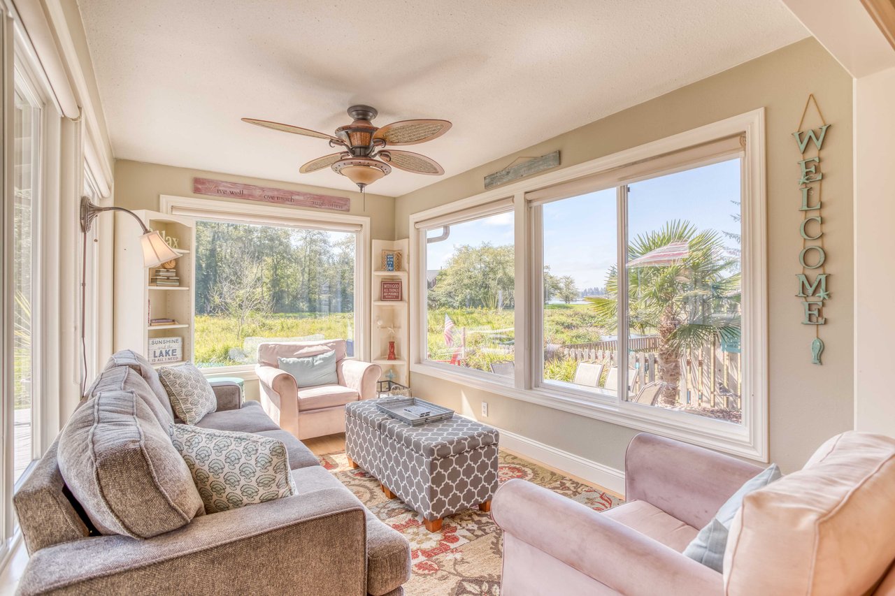 Living room with a view