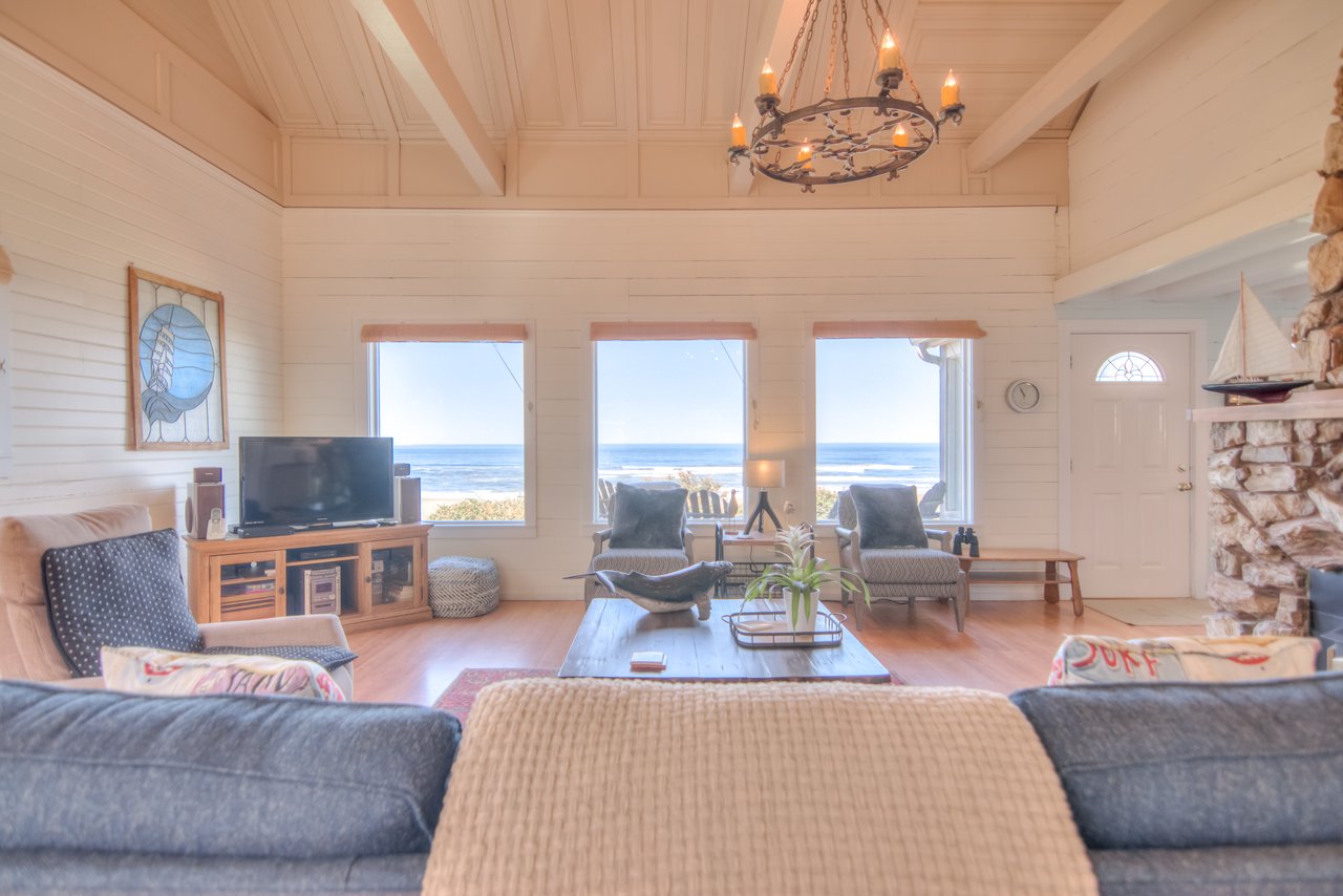 Living Room with Television