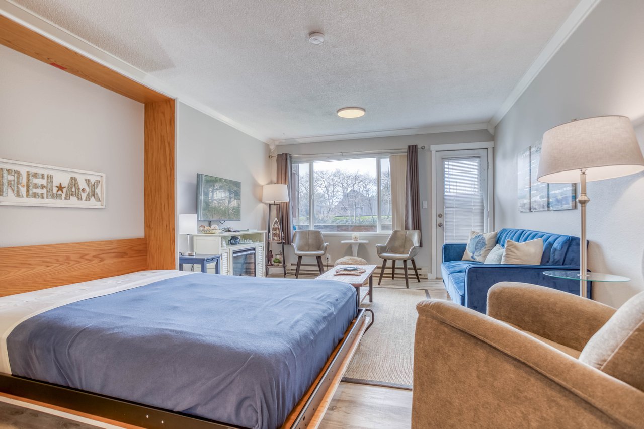Murphy Bed in Living Room Space