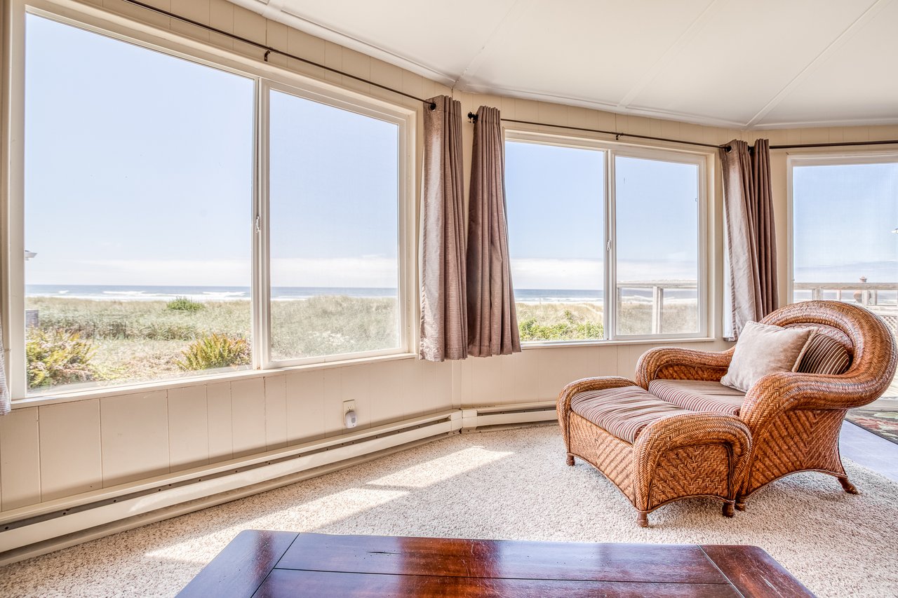 Living Room with natural sunlight
